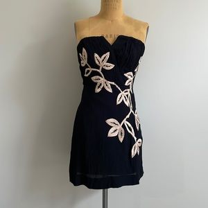 Free People Embroidered Strapless Dress